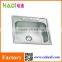South American single bowl stainless steel kitchen sinks HD6056