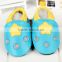2015 Handmade spring autumn baby soft sole prewalker leather shoes with stars