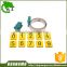 number blocks and webbing collars wholesale animal qr code tag product plastic cow tags for sale GMYH049