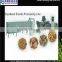 Automatic textured vegetable soy bean meat protein soya chunk nugget extruder machine
