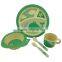 Butterfly 5-piece children's bamboo fibre dinner set ceramic dinner set melamine dinner set