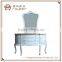 White Wooden French Morden Dressing Table With Mirror