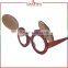 Laura Fairy China Cheap Fancy Flip Up Round Transarent Frame Plastic Sunglasses