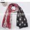 American flag Pattern Women Scarves Elegant viscose scarf for ladies Infinity Scarf Shawls Wrap