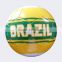 Soccer ball factory sales directly Brazil flag soccer ball size 5