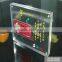 Hot sale transparent acrylic photo frame for home decoration,vacuum forming photo frame