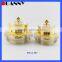 Gold Plastic Acrylic Crown Jar Packaging,Gold Crown Jar