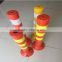 Flexible delineator post traffic column / traffic pole guide post