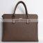 Reliable men bag factory in guangzhou, Cow leather tote bag for office men