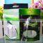eco friendly reusable high quality printed zip lock plastic seedling bags for packing