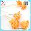 orange color cheap price aroma dry flower essential oil reed diffuser with stick