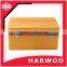 Luxury high-end leather make-up case with pocket