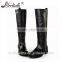 OEM ODM Bulk sell custom made wholesale pure leather boots for women tight high heel leather boots