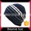 Hot sale 100% polyester winter beanie cap