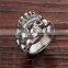 Hot New Imports 2016 Skull Stainless Steel Ring Castings for Men