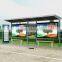 Bus Stop Shelter with advertising /Outdoor furniture bus stop shelter