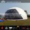 Wind Resistant And Rainproof White Cover Large Half Sphere Trade Show Tent