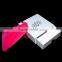 2016 fashionable customized pink custom velvet jewelry bag