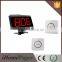 CE certification waterproof wireless touch button for hotel