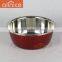 multiple sets of colors stainless steel pot set/metal deep bowl/Colorful kitchen pot