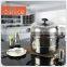 2 layers/3 layers Steamer pot, visualization fully tempered glass lid Steamer pot Manufacturer