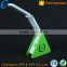 Plastic Charging Direct 14SMD Adjustable Brightness Green Desk Lamp