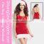 Festive Lace up Mrs Claus Dress Women Sexy Slimming Christmas Costume