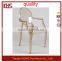 china supplier 2016 wholesale popular stackable clear color dining chair
