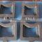 cast iron cushion block on test bench, 12 pcs per set