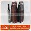 corrugated portable custom paper wine box bottle packaging design