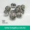 (#B6029/13mm) high quality flower plastic abs shank button manufacturer in Taiwan