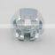 Blue white zinc Hexagon slotted and castle nuts GB6178
