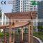 2015 Hot-sale WPC Pergola,eco-friendly Pergola, Outdoor Pergola,