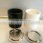 Mini marble candle jars scented candles