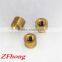 made in China high quality custom round brass nut m1 m1.2 m1.4 m1.6 m1.8 m2 m2.5 m3 m4 m5 m6 m8 m10