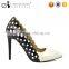 China wholesale ladies pumps latest high heel shoes for girls