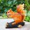 Fake squirrel with resin material