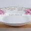 Ceramic bone china soup plate, hongshun brand names porcelain dinner set