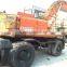 Used Hitachi EX160WD-1 Wheel Excavator EX100,EX160 Original Japan