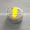 Battery operated flameless electroplating flicking led tealight candle