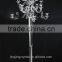 Elegant shape of crystal candlestick for birthday decorations in china