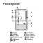 anti theft infrared wireless pir sensor price for home security
