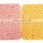 Wet Natural Cellulose Sponge With Cleaning Pad Kitchen Cleaning