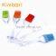 FDA/LFGB PS Handle Popular Style Good Function Plastic Handle Silicone Brush