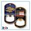 Custom army dog tags/top grade dog tags for outlet