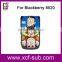 Hot selling 2D sublimation blank phone case for Blackberry 8520 sublimation case