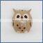 Home & Garden Decoration Beige Small Ceramic Craft Owl
