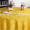 New Jacquard Design Table Linens Wedding Round Cheap Used Table Cloth                        
                                                Quality Choice