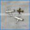 OEm zinc alloy plane shape zipper puller for purse high quanlity metel accessories for handbag wholesale