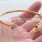 >>>New Design Women Bracelet Personality Wholesale Fashion Gold Plated Simple Bowknot Crystal Flower Bracelet & Bangle/